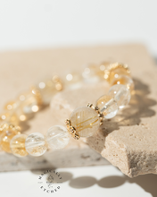 Load image into Gallery viewer, Citine with Golden Rutilated Quartz