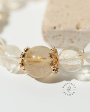 Load image into Gallery viewer, Citine with Golden Rutilated Quartz